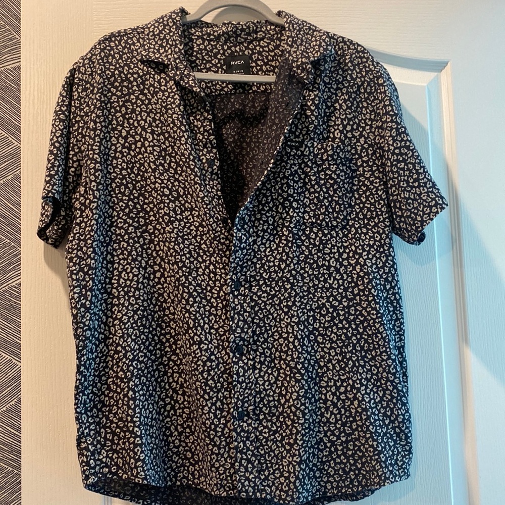 Mens RVCA button up